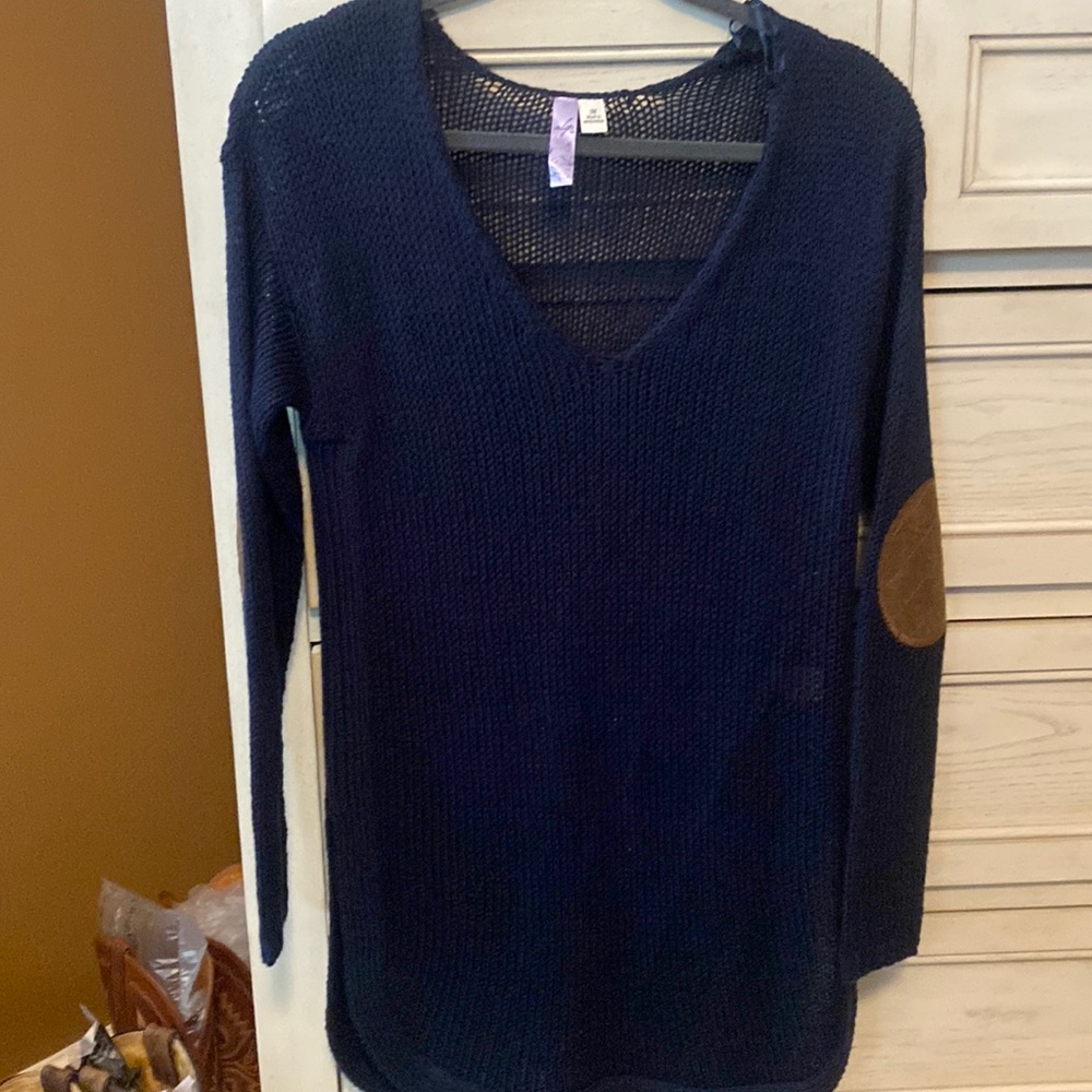 Navy blue sweater